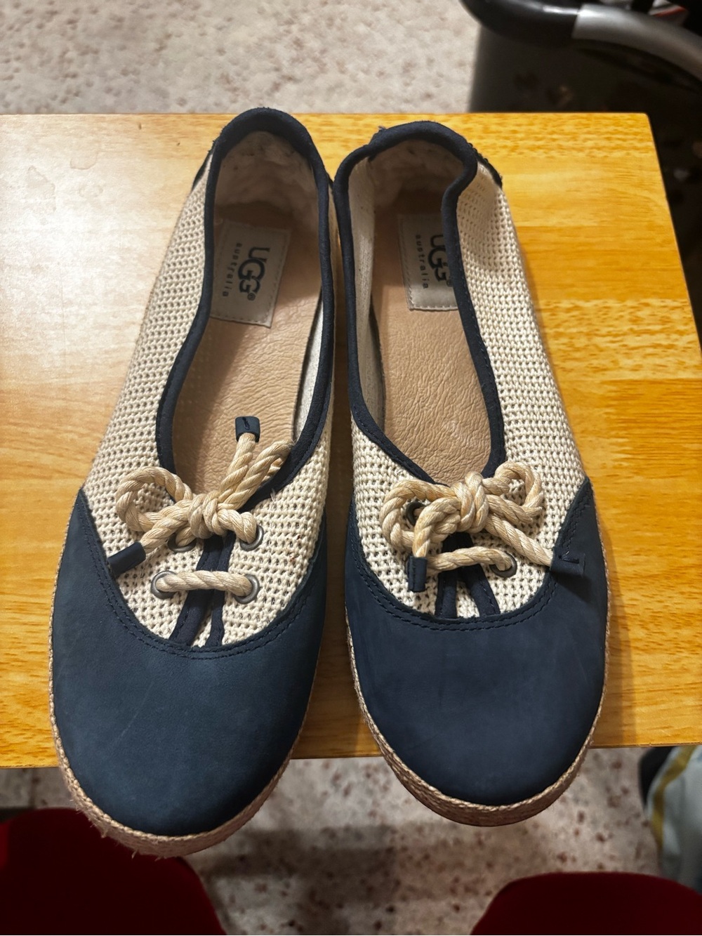 Ugg women’s catrín crochet espadrille size 6.5